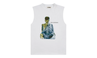 Monk Sleeveless Tee "White" ALSS26MJSST39B