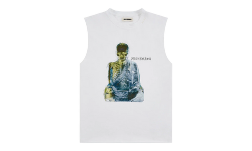 Monk Sleeveless Tee "White" ALSS26MJSST39B