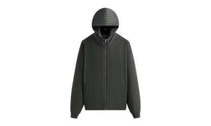 Double Weave Selfridge Zip Up Hoodie "Grey" KITH32