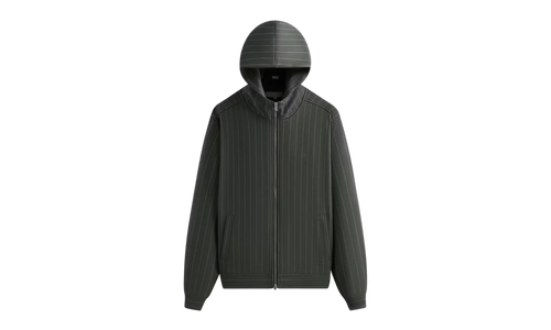Double Weave Selfridge Zip Up Hoodie "Grey" KITH32