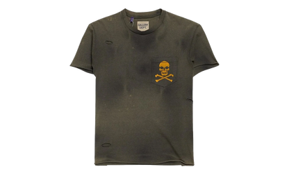 Distressed Bones T-Shirt "Faded Black" CR0P4J2N