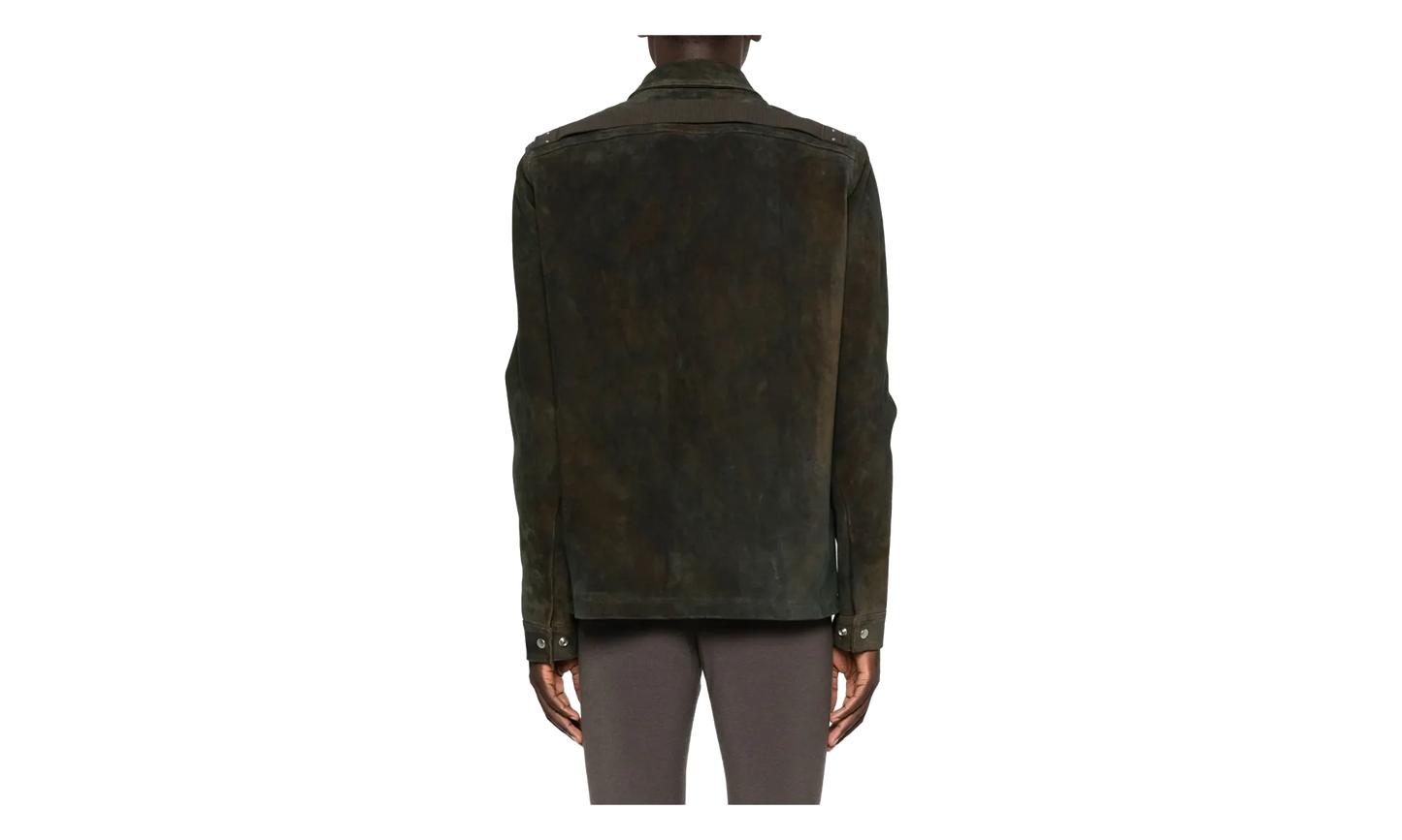 Suede Brad Jacket "Indigo" RR02E1764 LCSI 106