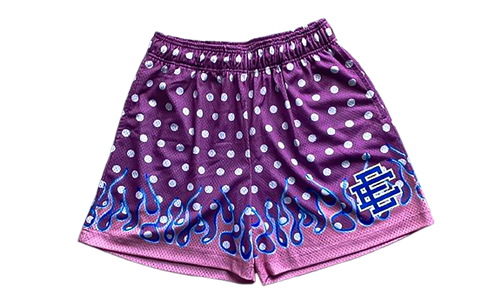 EE Rare Polka Dot Flame Short "Pink / Purple" EE297