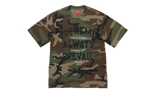 Always Prevail Short-Sleeve Top "FW25 - Woodland Camo" SU27057