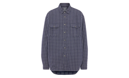 Reversbile Padded Shirt "Blue" S50DT0070M35779001F