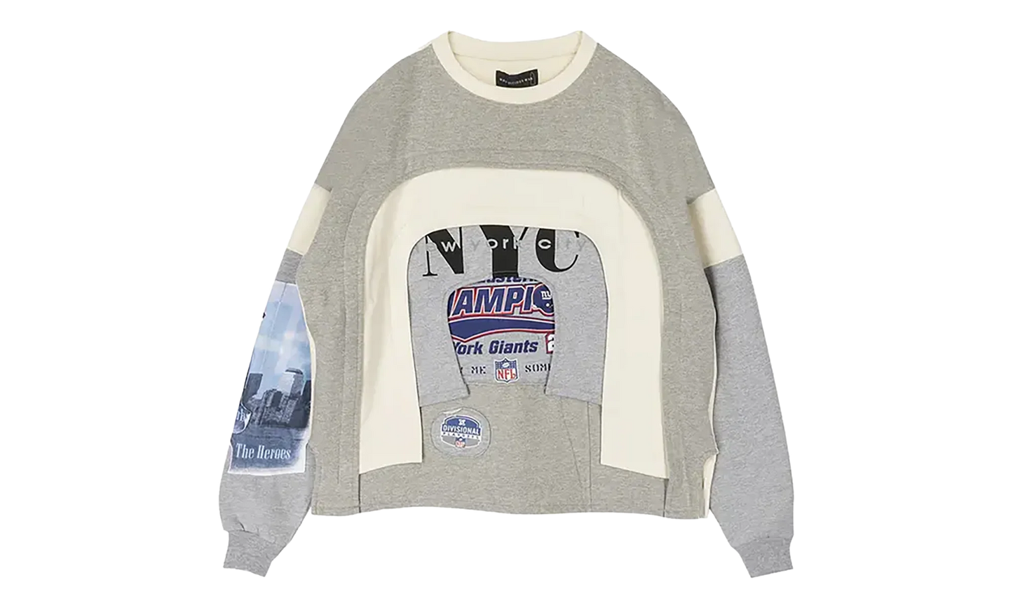 Arched Collage Crewneck "'Multicolor'" WDWFW23003 MULT