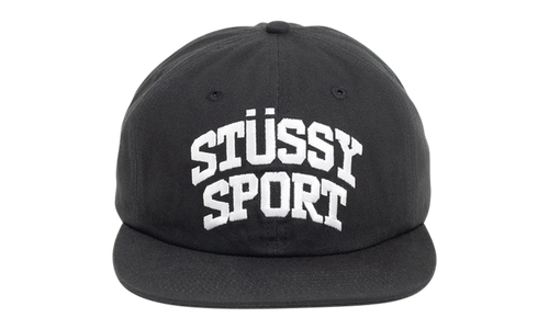 MID-DEPTH STÜSSY SPORT SNAPBACK "Black" STUS373