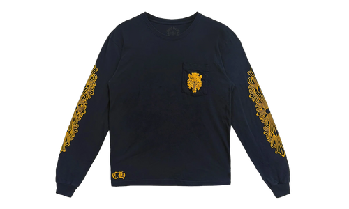 V89 Dagger Long Sleeve Tee "Black" CHRM0856