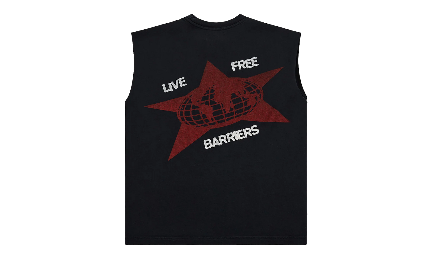 Fist Sleeveless Tee "Black" BAR31