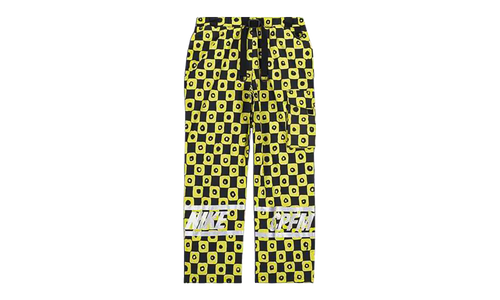 Cactus Plant Flea Market Waffle Pants "Black Yellow" DM4963 010
