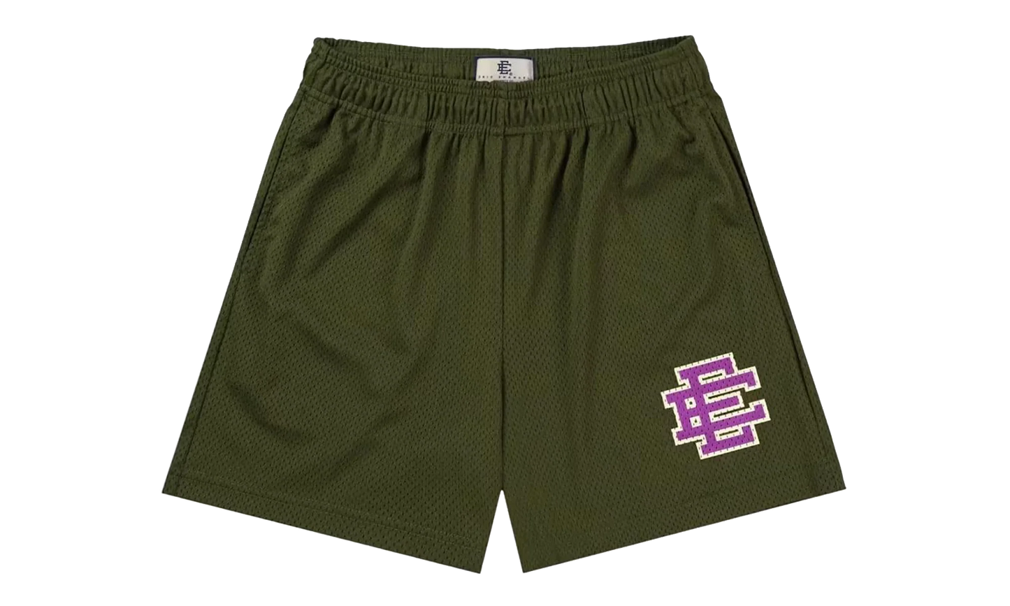 EE Basic Shorts "Chive Green / Purple" EE270