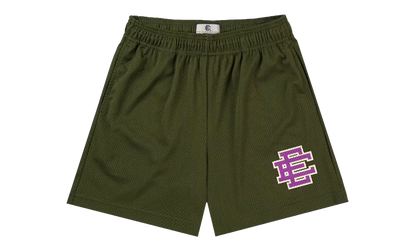 EE Basic Shorts "Chive Green / Purple" EE270