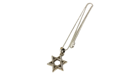 Medium David’s Star Necklace "Silver" CHRM0752