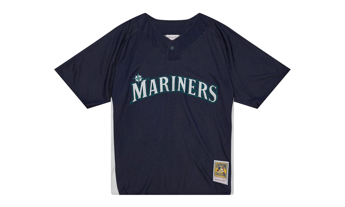 MLB Ichiro Suzuki Batting Practice Jersey "2010 Seattle Mariners – Blue" ABPJ5315 SMA10ISUMABL