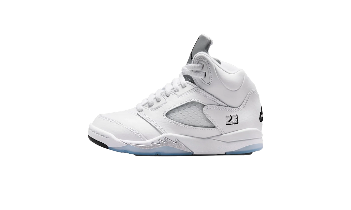 Air Jordan 5 Retro OG PS "White Metallic (2026)" HQ7979 103