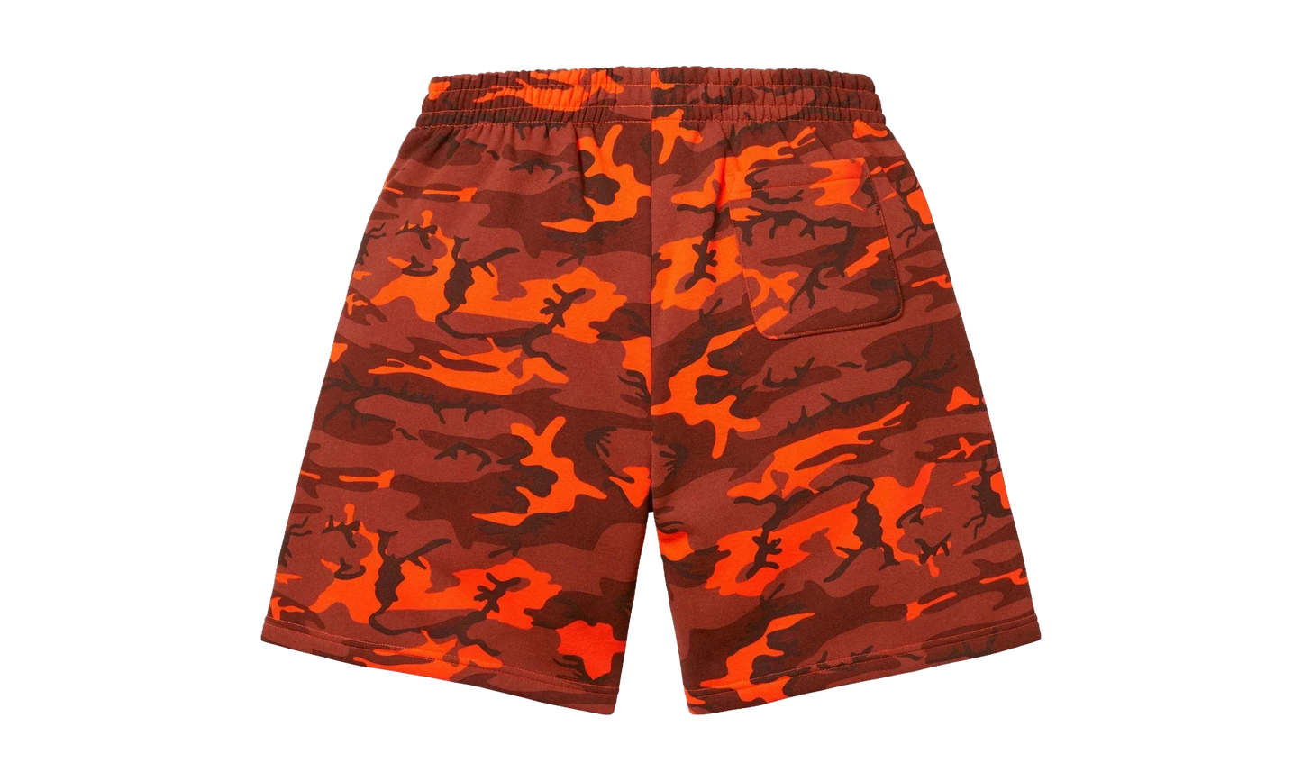 Small Box Sweatshort "SS25 - Bright Orange Camo" SU26929