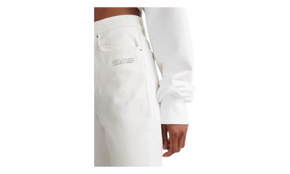 Corporate Skinny Jeans WMNS "White" OWYA003C99DEN0050110