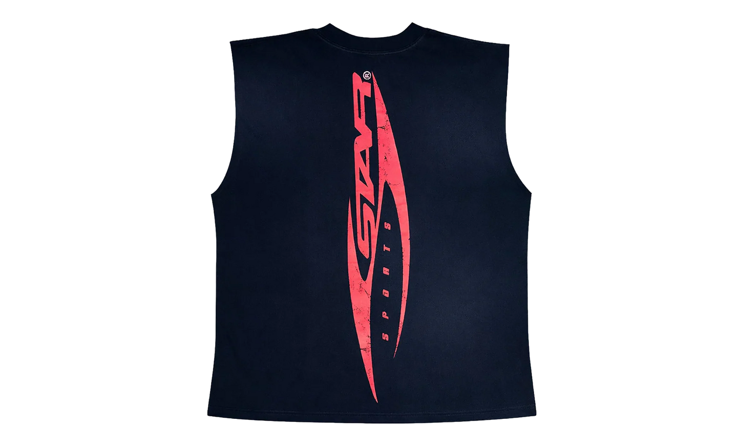 Marathon Sleeveless T-Shirt "Black" HSR190