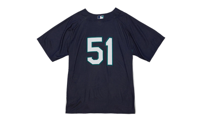 MLB Ichiro Suzuki Batting Practice Jersey "2010 Seattle Mariners – Blue" ABPJ5315 SMA10ISUMABL