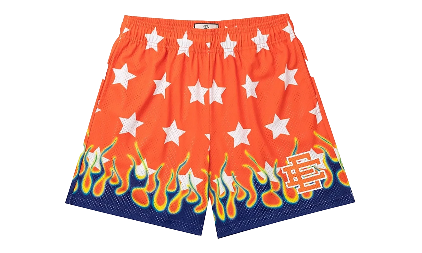 EE BASIC SHORT "FW22 - Orange Flame" EE681