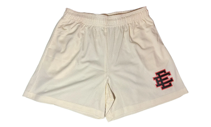 EE Basic Shorts "Antique White / Black / Red" EE125