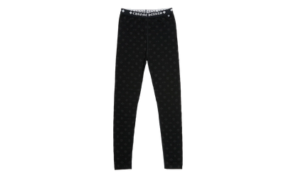 Logo Leggings "Black W/ Grey Motif" CHRM1075