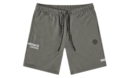 AAPE Embroidered Sweat Shorts "Cool Grey" 897FF6A8