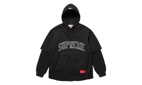 Chicago White Sox Hooded Baseball Jersey "Black" SU26948
