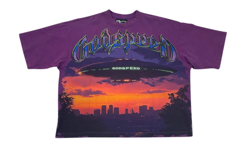 U.A.P Tee "Purple Wash" YIMNVLPU