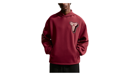 Kobe Dri-FIT Fleece Pullover Basketball Hoodie "Recycled Materials - Team Red / Coconut Milk" IO9563 677