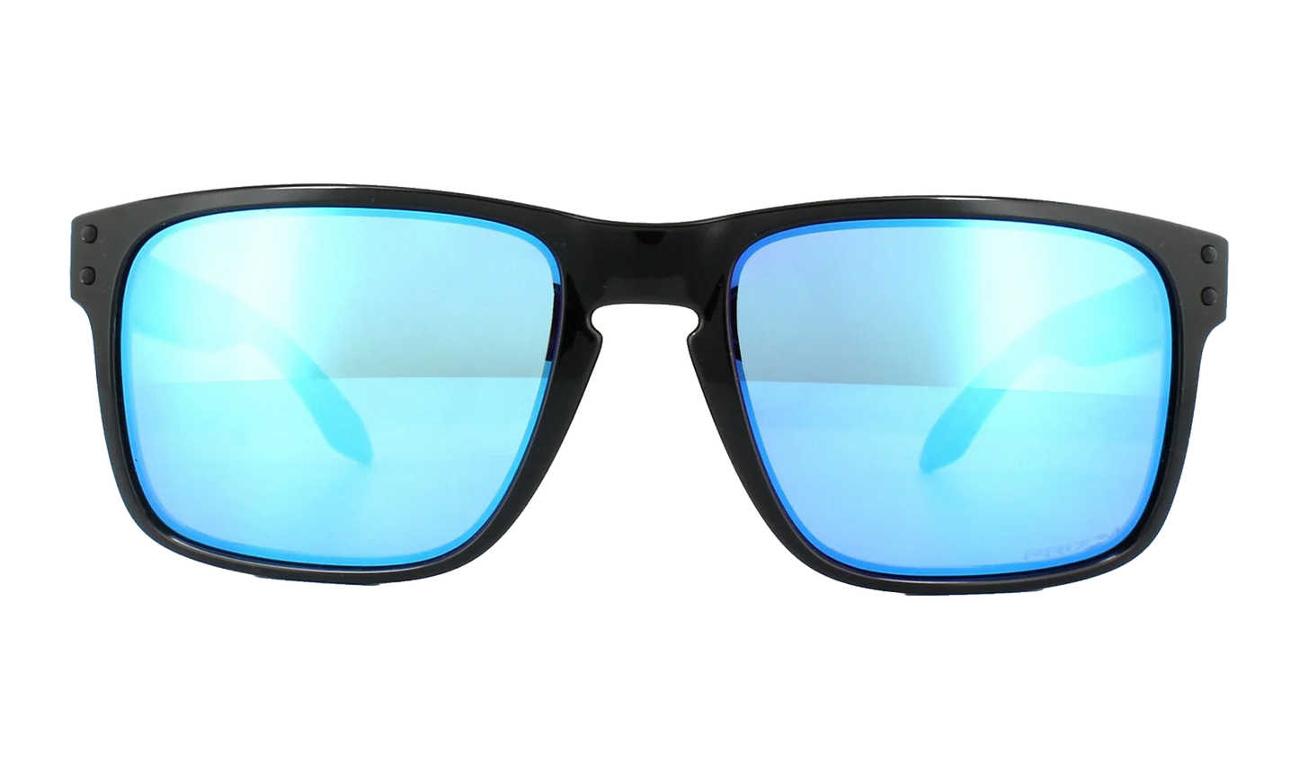 Holbrook Sunglasses "Polished Black / PRIZM Sapphire" OO9102 F5