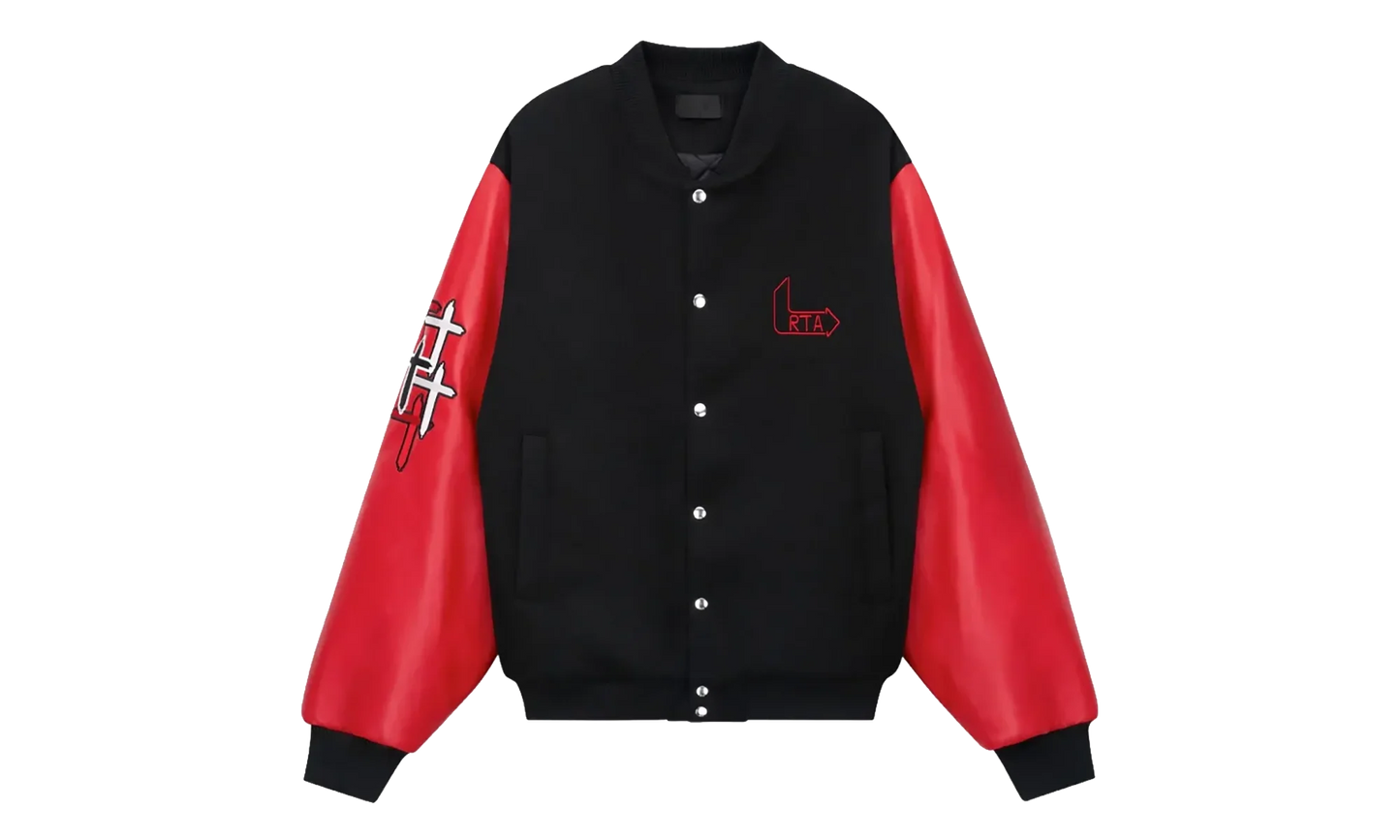 Marty Flame Logo Jacket "Black / Red" MRLDW930 W1702BRFLG