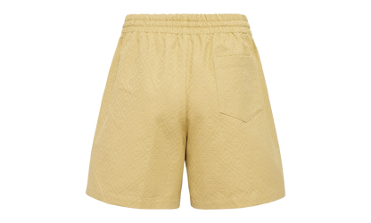 Drawstring Monogram Shorts "Yellow" MPF25 TR 287 01