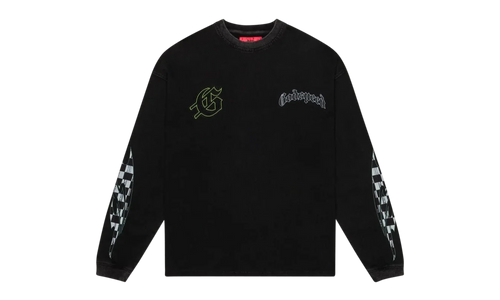 Crash Out L/S T-shirt "Black Wash" 36R39BBC