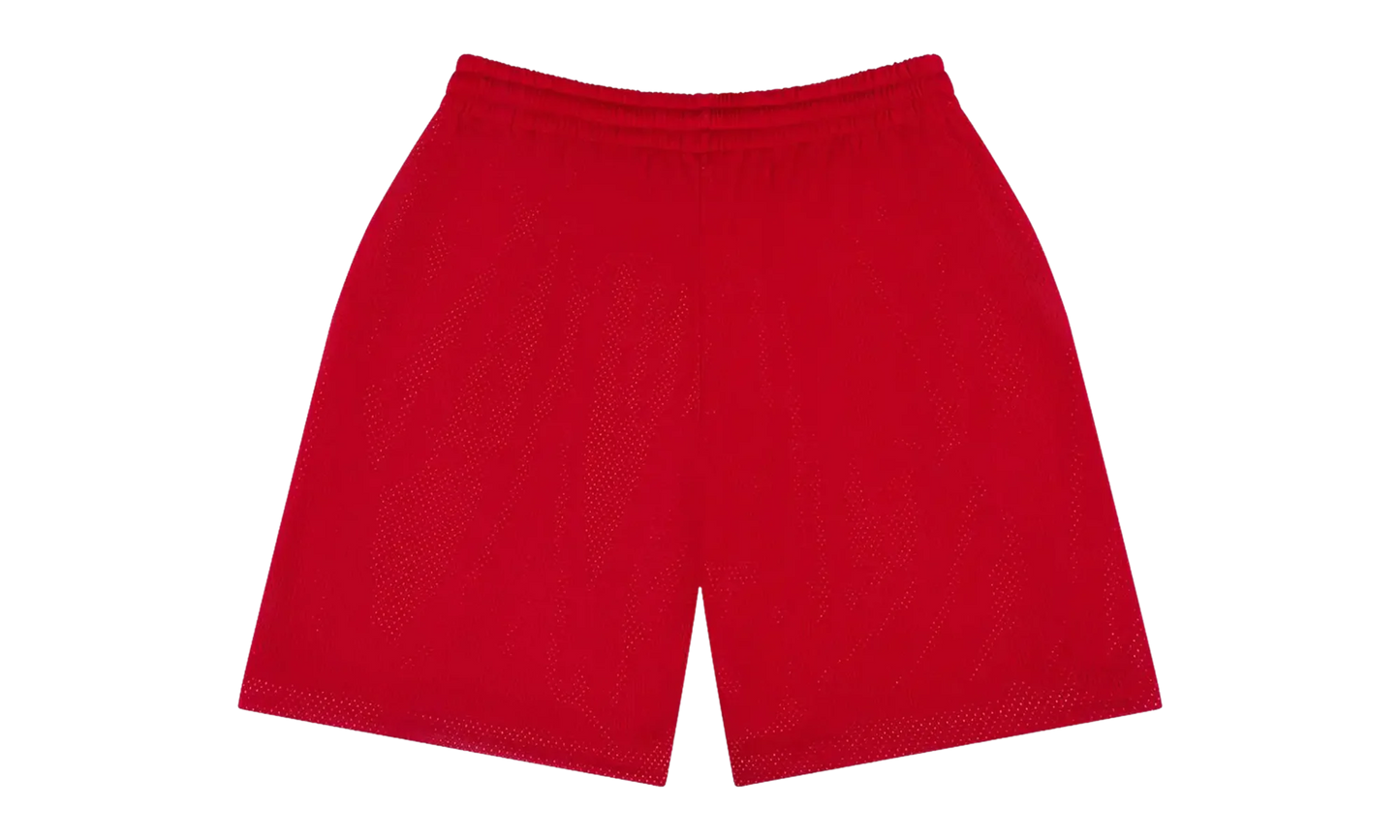 Denim University Mesh Shorts "Red" DT346
