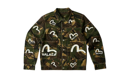 Evisu Type One Denim Jacket "Camo" p0101