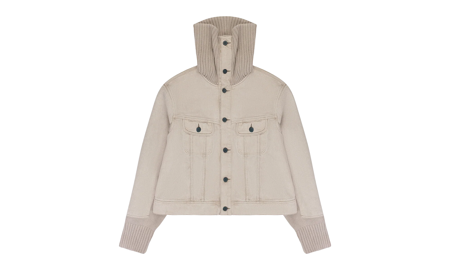 FUSE DENIM JACKET "Beige" M2245F