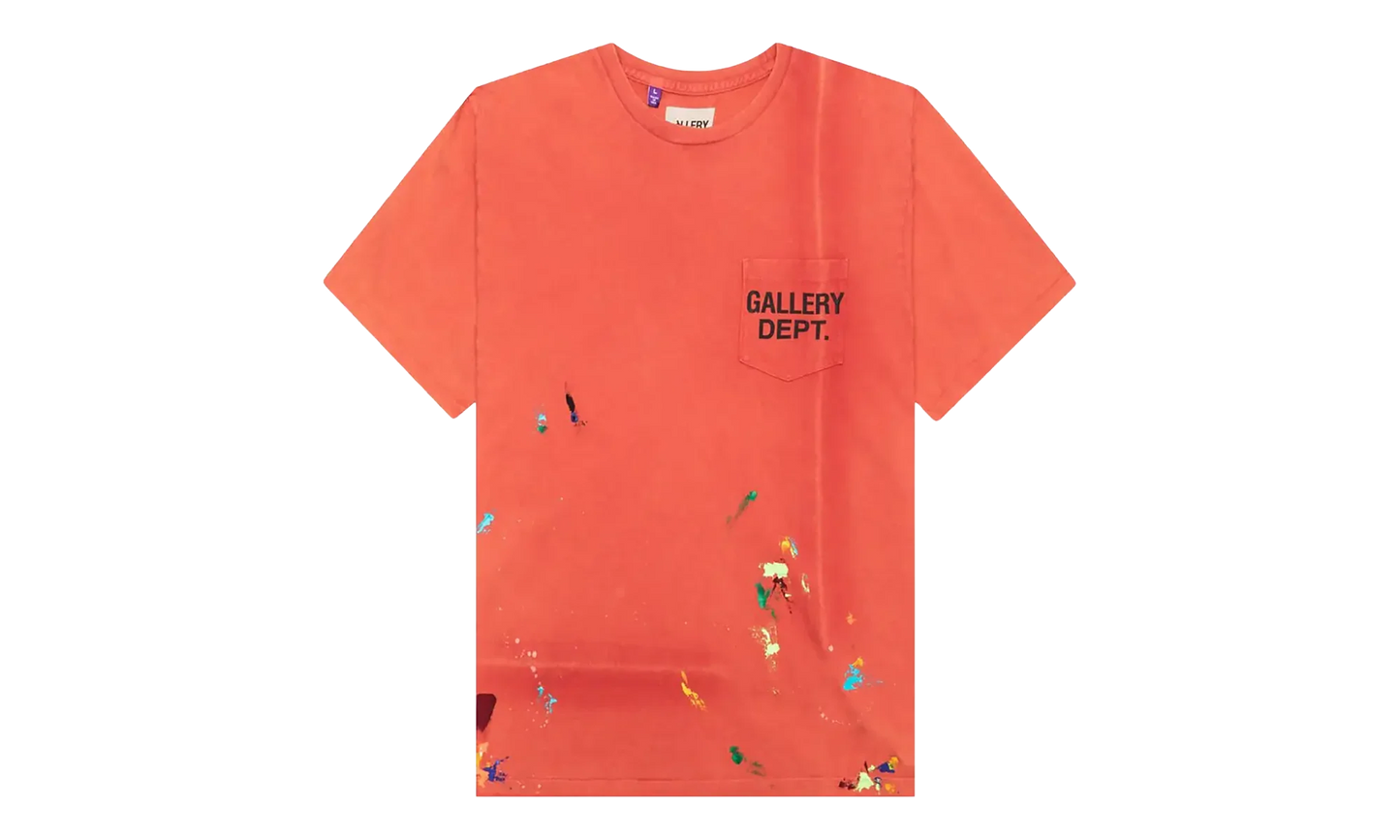 Vintage Logo Painted T-shirt "Red" GD025