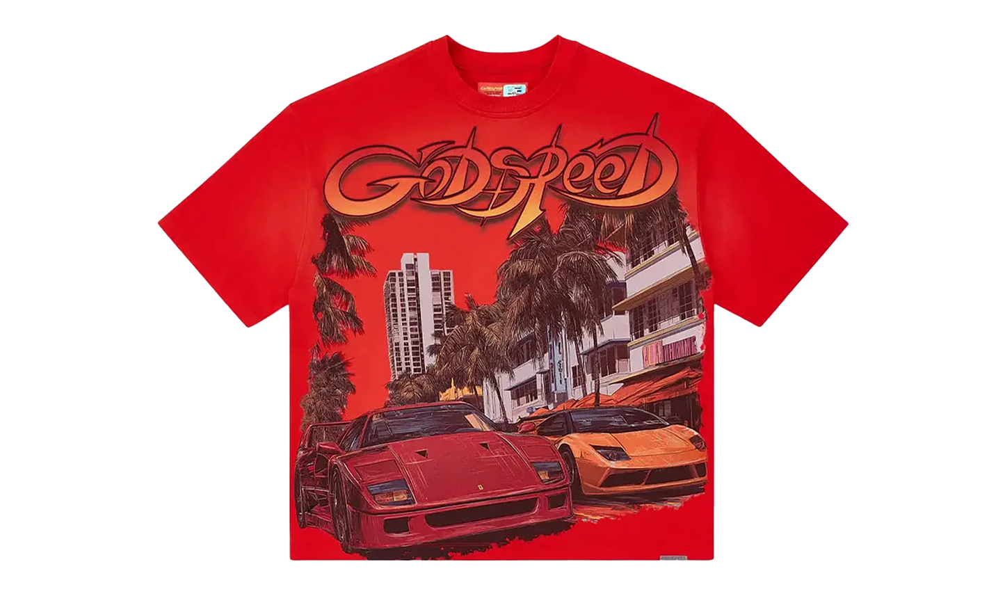 South Beach Drive Miami Superrun Tee "Red" GS111
