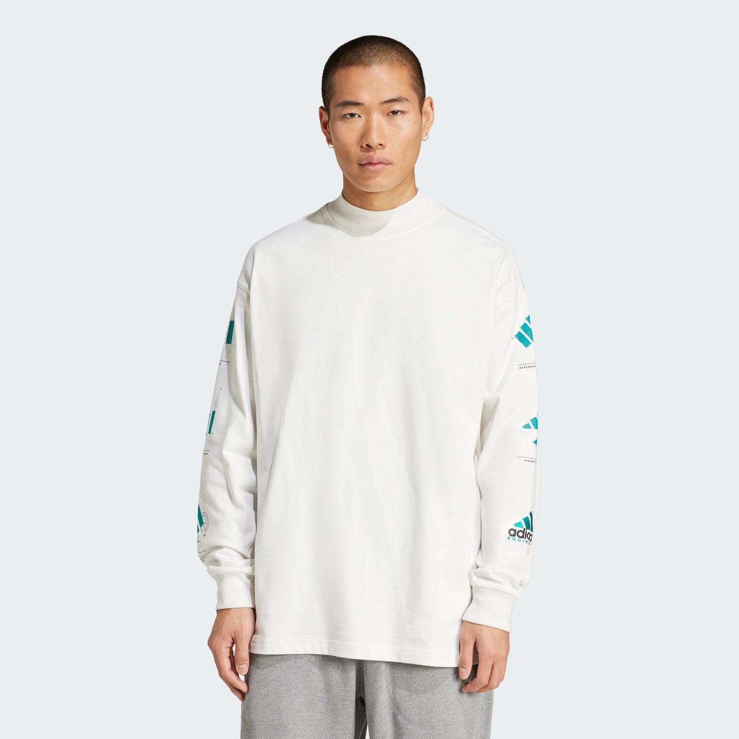 Men's adidas Equipment Long Sleeve Graphic Tee