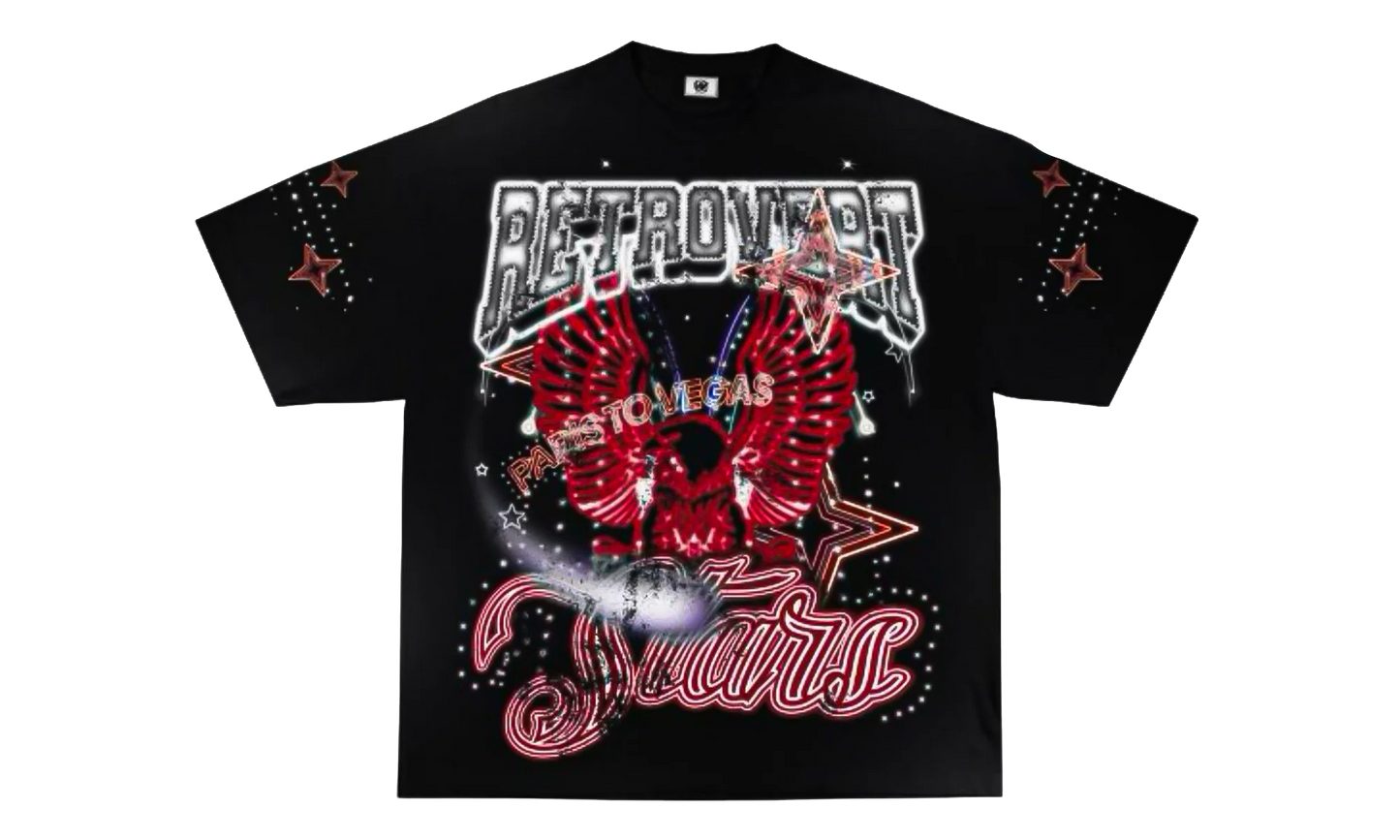 Vert City T-Shirt "Black" RET009