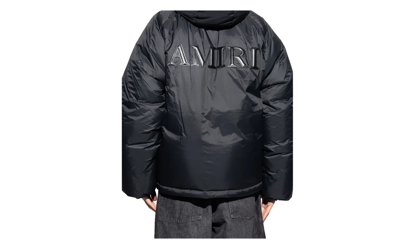 Hooded Down Jacket "Black" AMOUDO1002 001