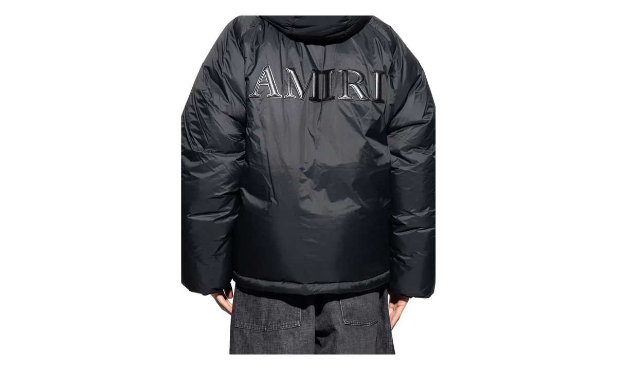 Hooded Down Jacket "Black" AMOUDO1002 001
