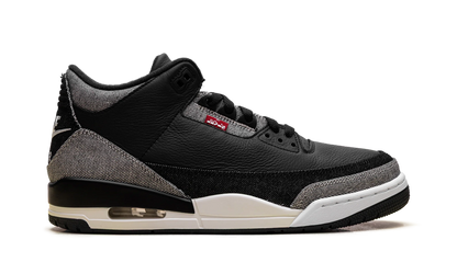 Air Jordan 3 "Levi's - Black Denim" IR0914 400