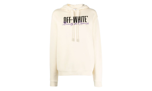 Big Logo Opposite Print Hoodie WMNS "Beige" OWBB035S23JER0066110
