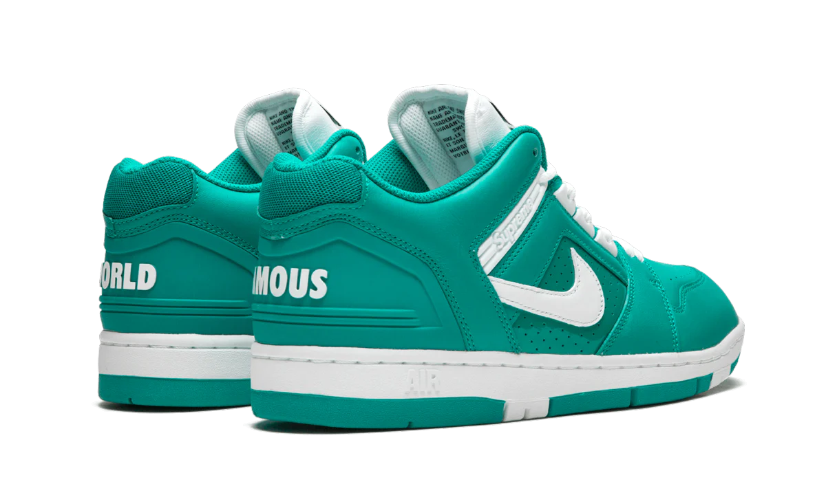 SB AF2 Low "Supreme - Teal" AA0871 313