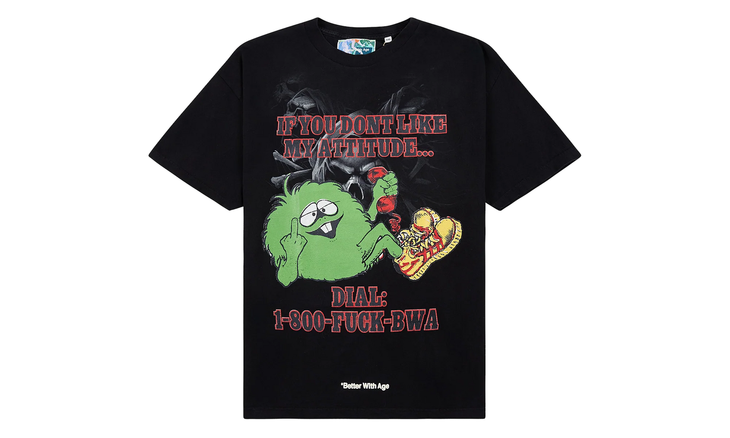 Dickhead Tee "Black" BWA63