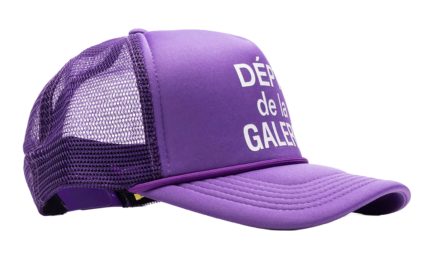 French Logo Trucker Hat "Flo Purple" TCFL 9143 FLO