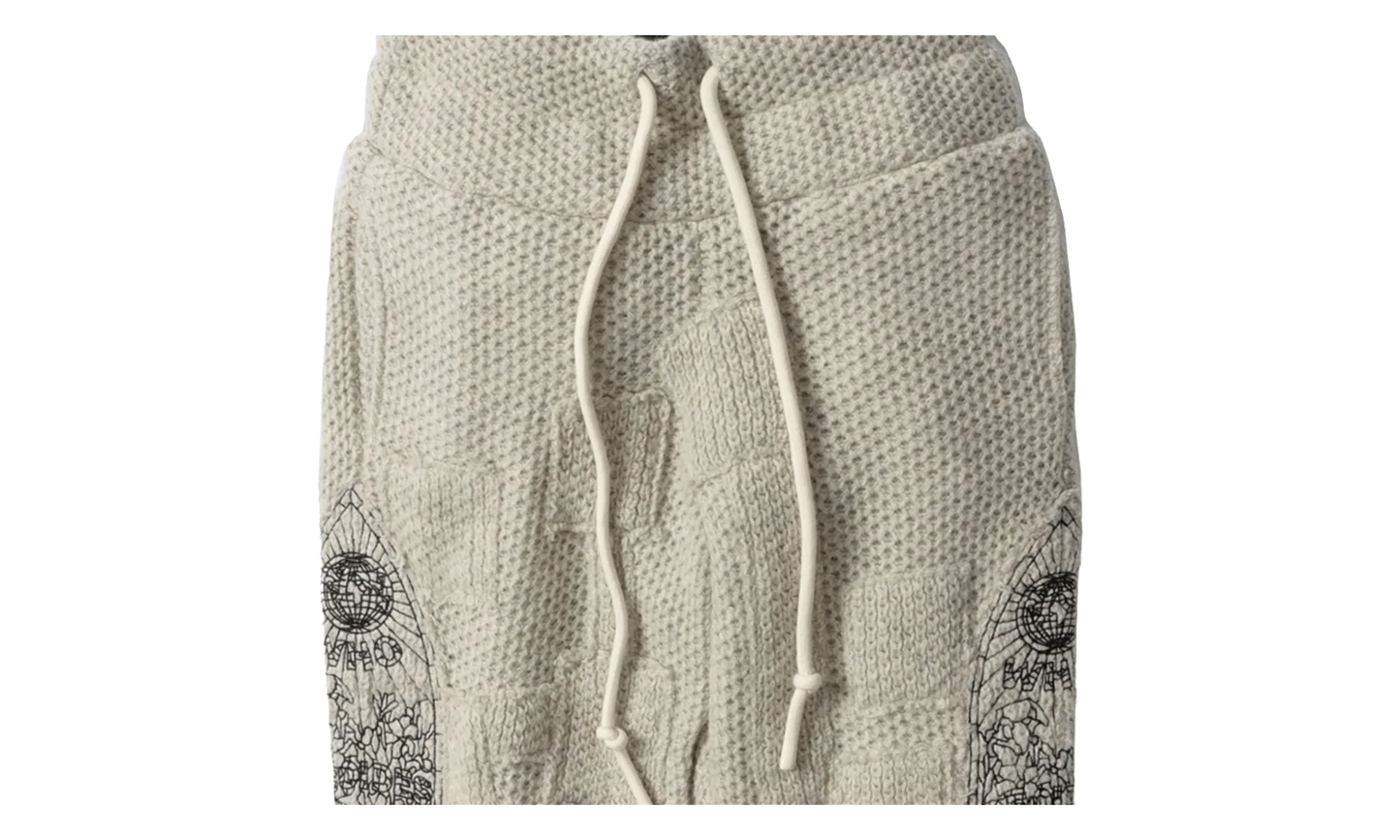 Waffle Window Sweatpants "Beige" WAFFLEWINDOWSWEATPANT IVORY