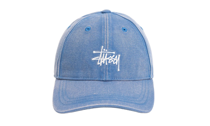 Basic CAP WASHED CANVAS "Blue" STUS404